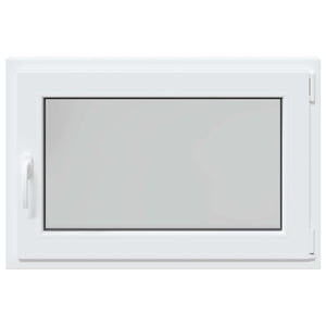 Παράθυρο Κάτω Στρώματος RISOR Λευκός 90 x 50 cm PVC και Γυαλί - Pakobazaar