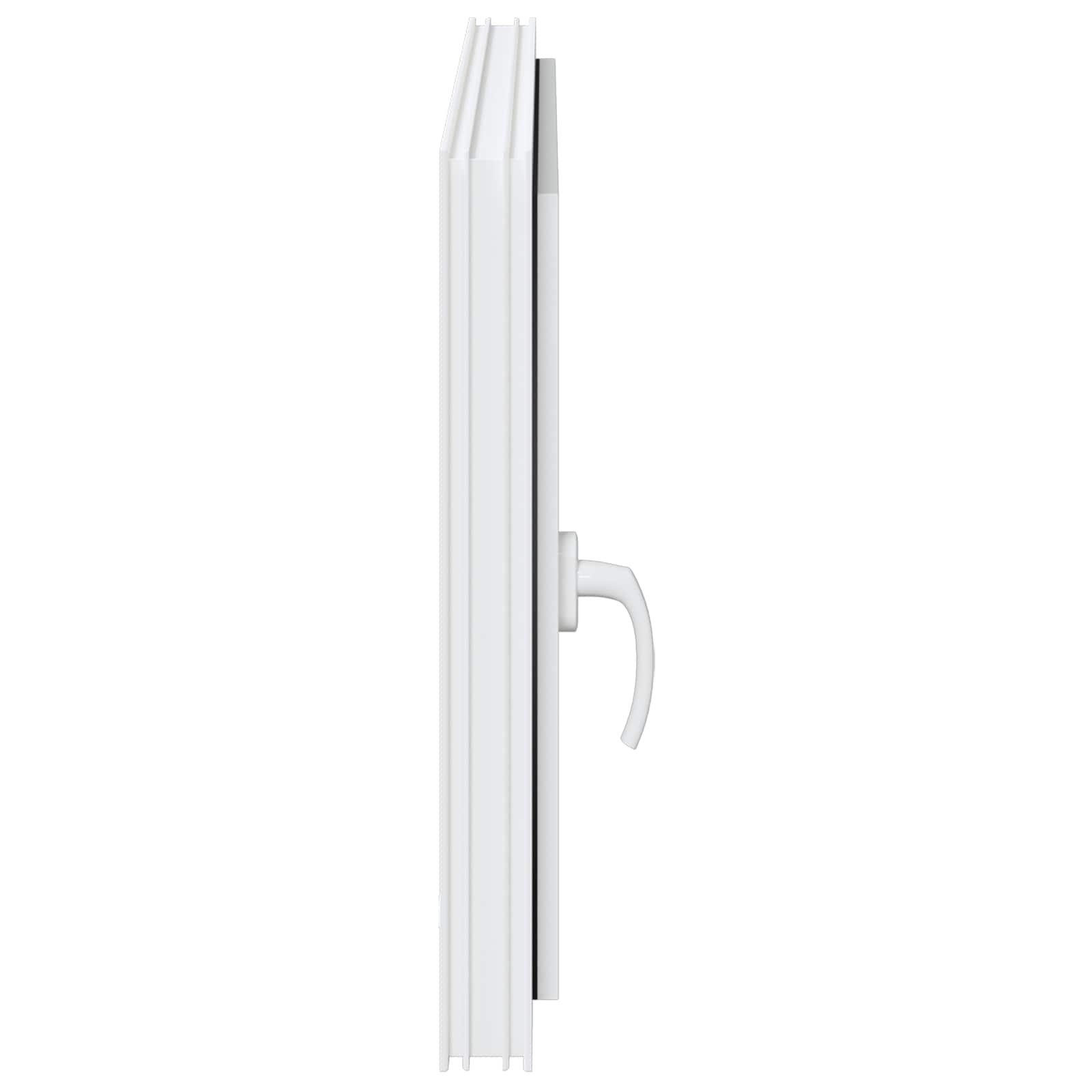 Παράθυρο Κάτω Στρώματος RISOR Λευκός 90 x 70 cm PVC και Γυαλί - Pakobazaar