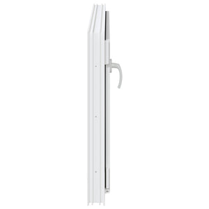 Παράθυρο Κάτω Στρώματος RISOR Λευκός 100 x 60 cm PVC και Γυαλί - Pakobazaar