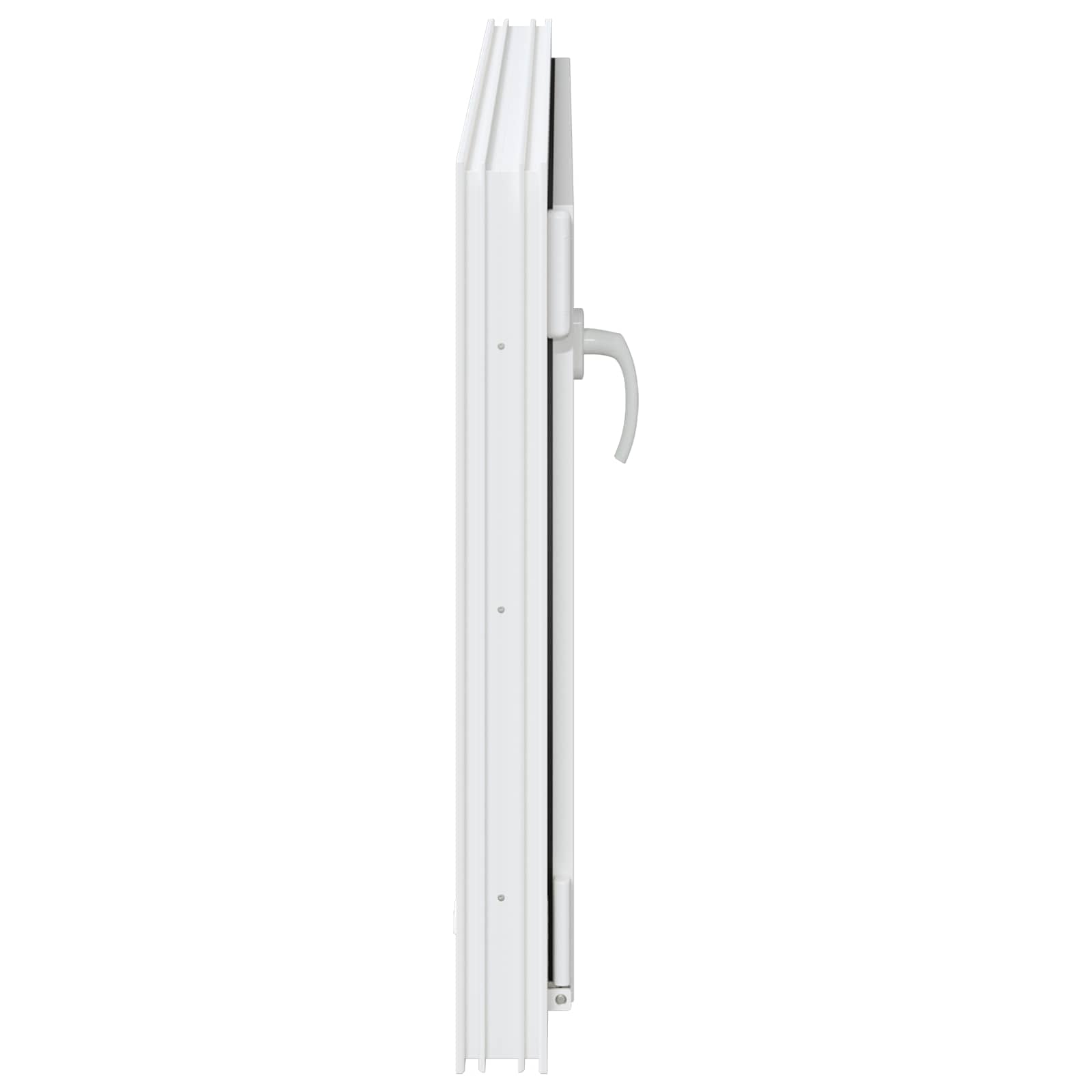 Παράθυρο Κάτω Στρώματος RISOR Λευκός 100 x 70 cm PVC και Γυαλί - Pakobazaar