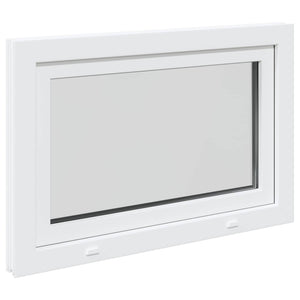 Παράθυρο Κάτω Στρώματος RISOR Λευκός 110 x 70 cm PVC και Γυαλί - Pakobazaar