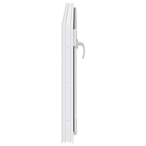 Παράθυρο Κάτω Στρώματος RISOR Λευκός 110 x 70 cm PVC και Γυαλί - Pakobazaar
