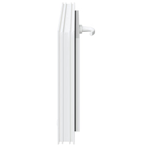 Παράθυρο Κάτω Στρώματος RISOR 80 x 40 cm PVC και Γυαλί Λευκό - Pakobazaar