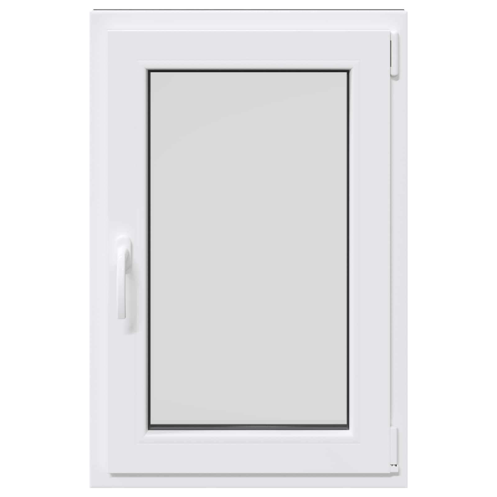 Παράθυρο Κάτω Στρώματος RISOR 60 x 80 cm PVC και Γυαλί Ανθρακί - Pakobazaar