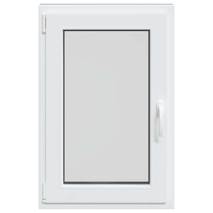 Παράθυρο Κάτω Στρώματος RISOR Ανθρακί 60 x 100 cm PVC και Γυαλί - Pakobazaar