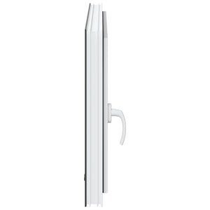 Παράθυρο Κάτω Στρώματος RISOR Ανθρακί 90 x 50 cm PVC και Γυαλί - Pakobazaar