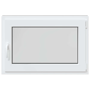 Παράθυρο Κάτω Στρώματος RISOR Ανθρακί 90 x 60 cm PVC και Γυαλί - Pakobazaar