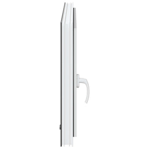 Παράθυρο Κάτω Στρώματος RISOR Ανθρακί 100 x 70 cm PVC και Γυαλί - Pakobazaar