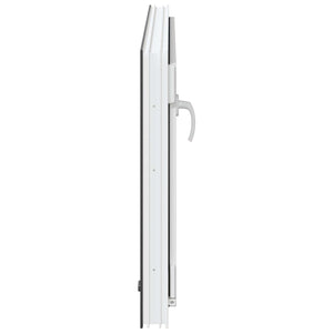 Παράθυρο Κάτω Στρώματος RISOR Ανθρακί 100 x 70 cm PVC και Γυαλί - Pakobazaar