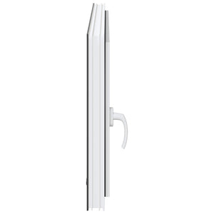 Παράθυρο Κάτω Στρώματος RISOR Ανθρακί 110 x 50 cm PVC και Γυαλί - Pakobazaar