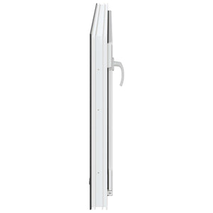 Παράθυρο Κάτω Στρώματος RISOR Ανθρακί 110 x 50 cm PVC και Γυαλί - Pakobazaar