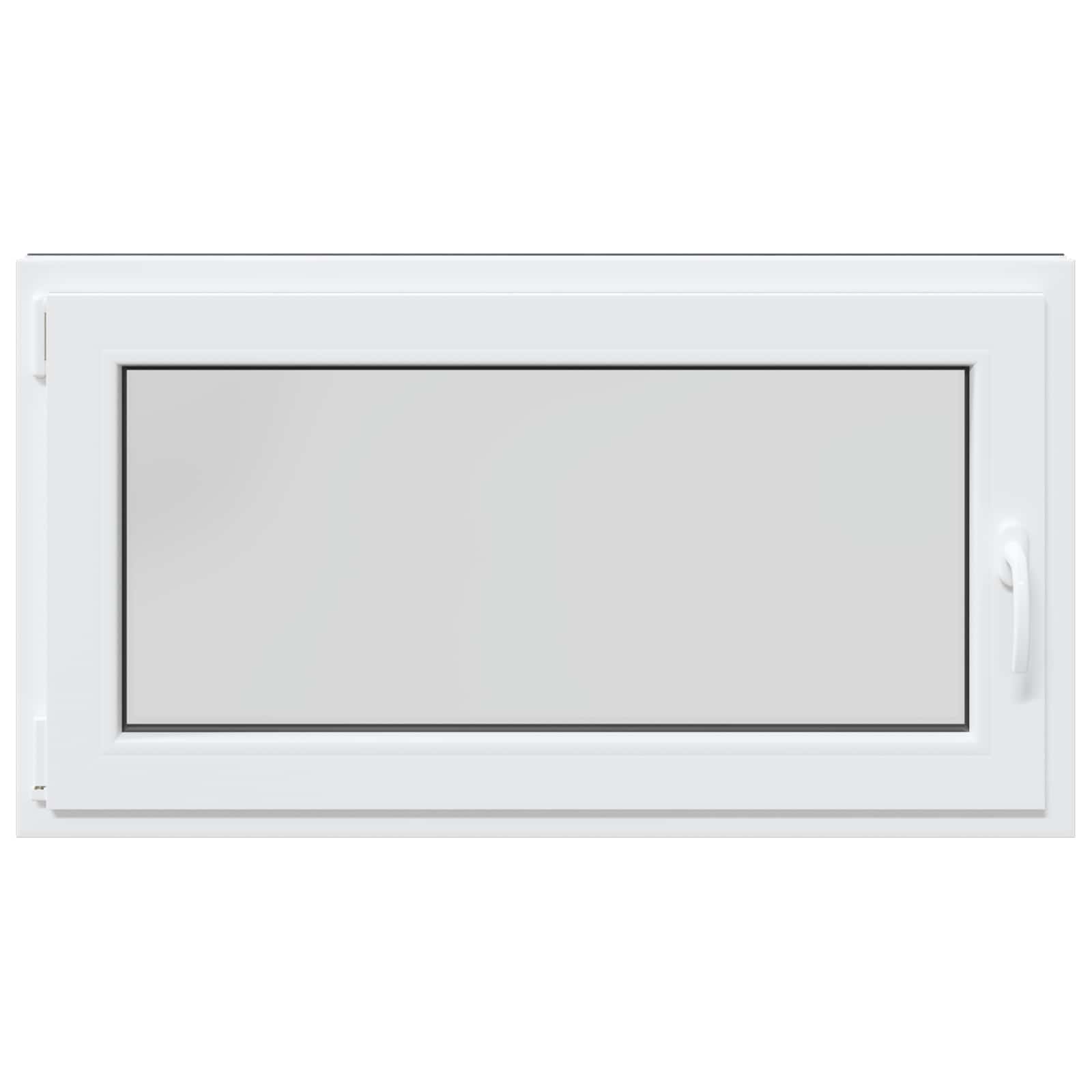 Παράθυρο Κάτω Στρώματος RISOR Ανθρακί 110 x 70 cm PVC και Γυαλί - Pakobazaar