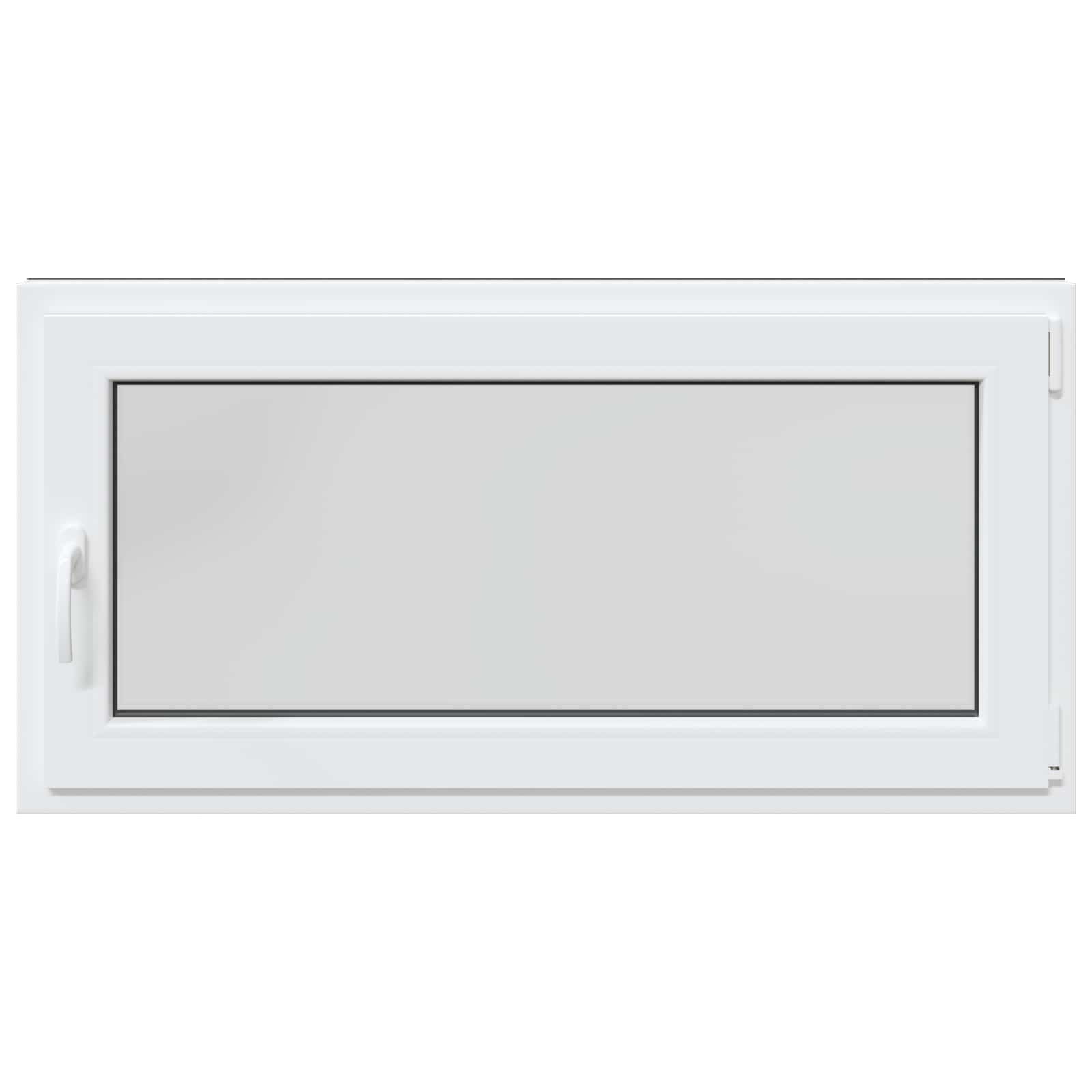 Παράθυρο Κάτω Στρώματος RISOR Ανθρακί 120 x 60 cm PVC και Γυαλί - Pakobazaar
