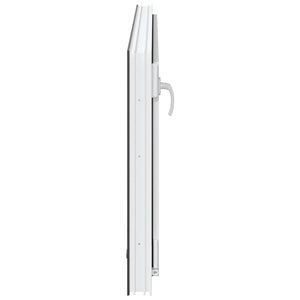 Παράθυρο Κάτω Στρώματος RISOR Ανθρακί 120 x 60 cm PVC και Γυαλί - Pakobazaar