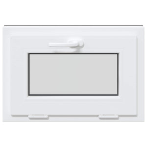 Παράθυρο Κάτω Στρώματος RISOR 60 x 40 cm PVC και Γυαλί Ανθρακί - Pakobazaar