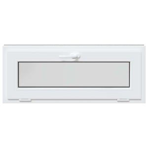 Παράθυρο Κάτω Στρώματος RISOR 110 x 40 cm PVC και Γυαλί Ανθρακί - Pakobazaar