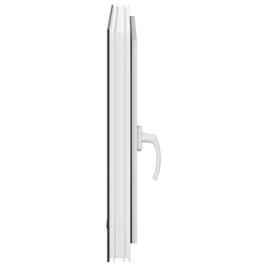 Παράθυρο Κάτω Στρώματος RISOR Ανθρακί 60 x 60 cm PVC και Γυαλί - Pakobazaar