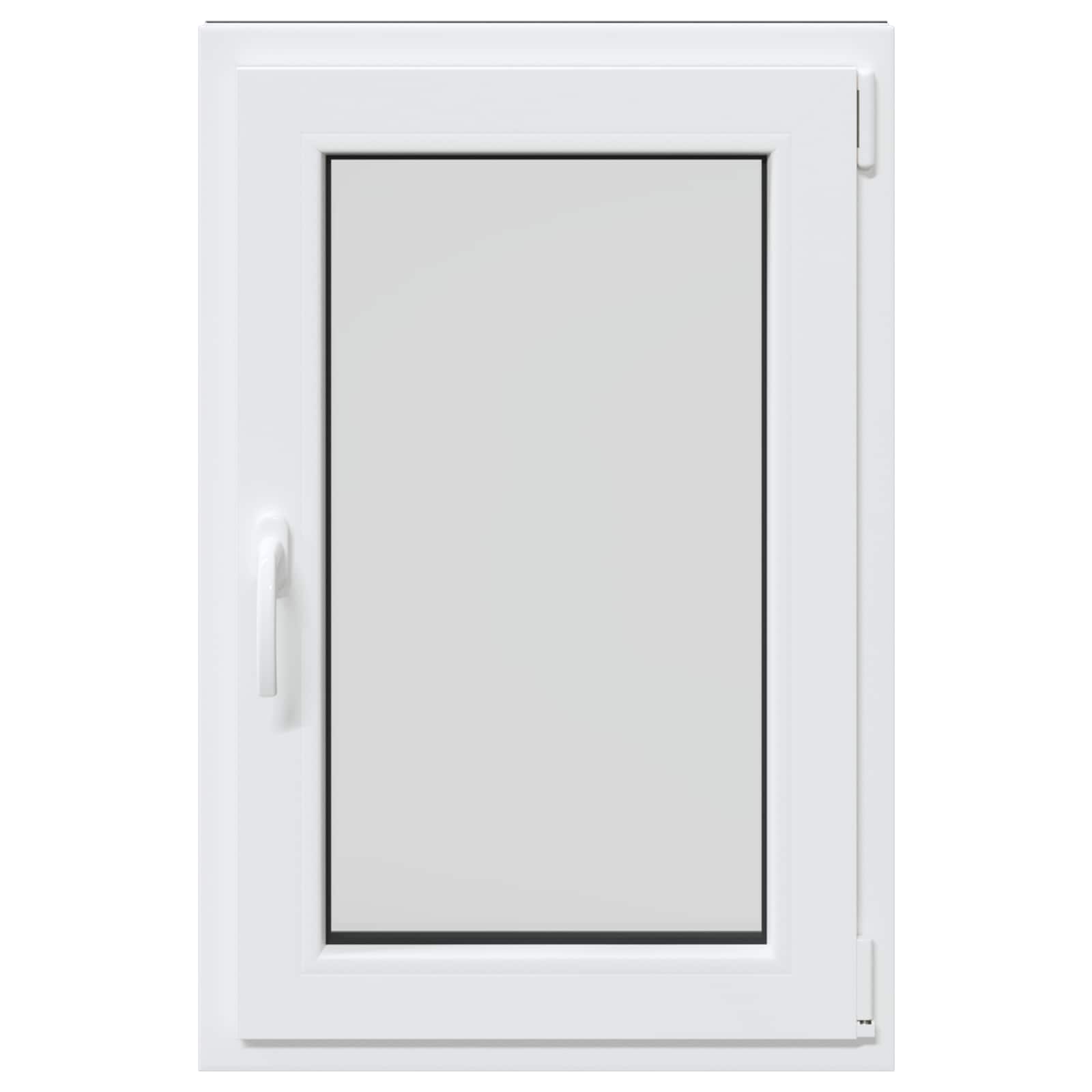 Παράθυρο Κάτω Στρώματος RISOR Ανθρακί 60 x 80 cm PVC και Γυαλί - Pakobazaar