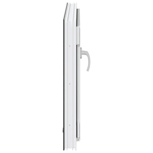 Παράθυρο Κάτω Στρώματος RISOR Ανθρακί 80 x 70 cm PVC και Γυαλί - Pakobazaar