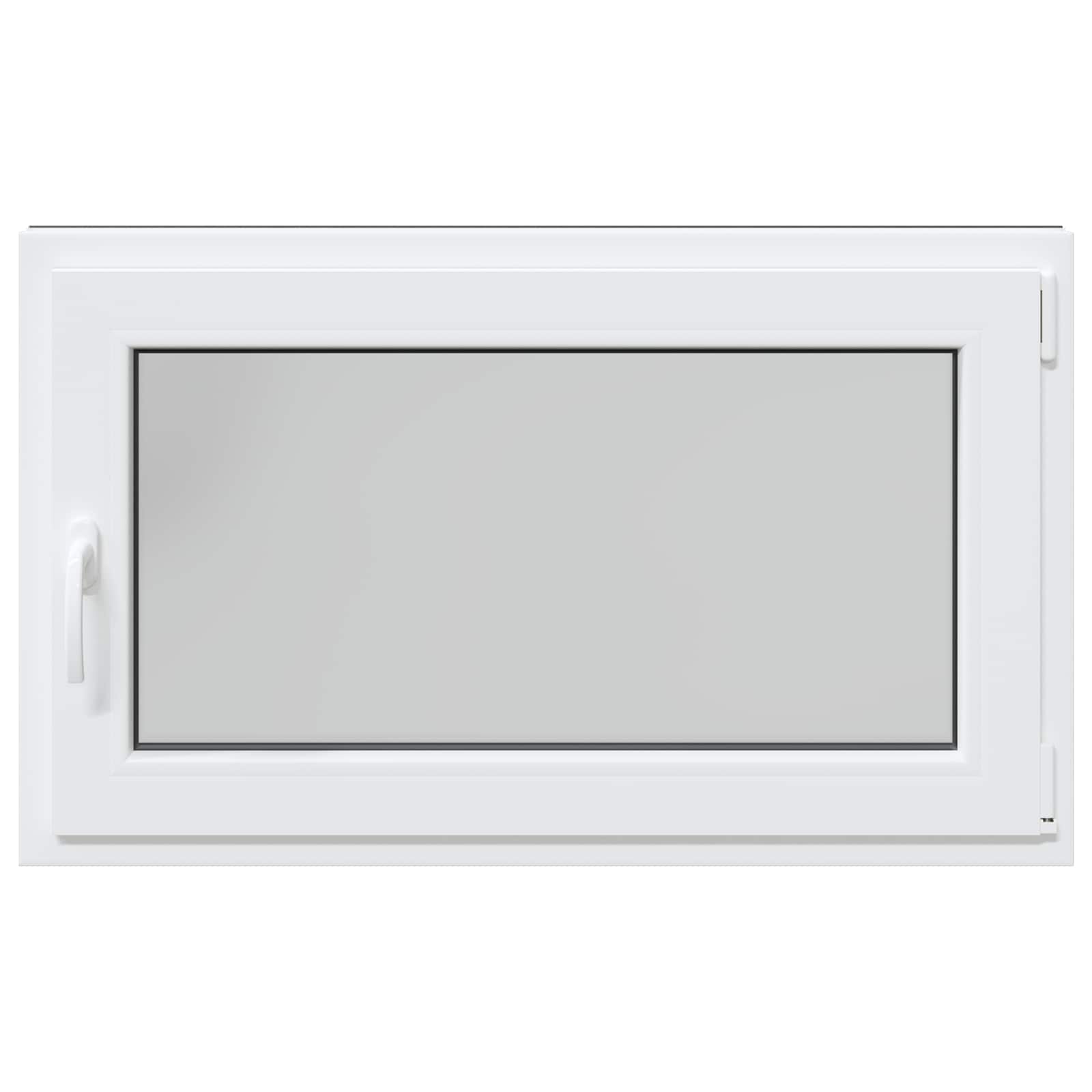 Παράθυρο Κάτω Στρώματος RISOR Ανθρακί 100 x 60 cm PVC και Γυαλί - Pakobazaar