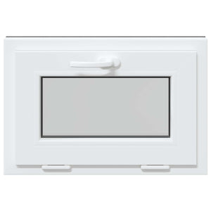 Παράθυρο Κάτω Στρώματος RISOR 60 x 40 cm PVC και Γυαλί Ανθρακί - Pakobazaar