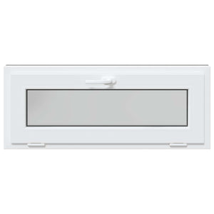 Παράθυρο Κάτω Στρώματος RISOR 110 x 40 cm PVC και Γυαλί Ανθρακί - Pakobazaar