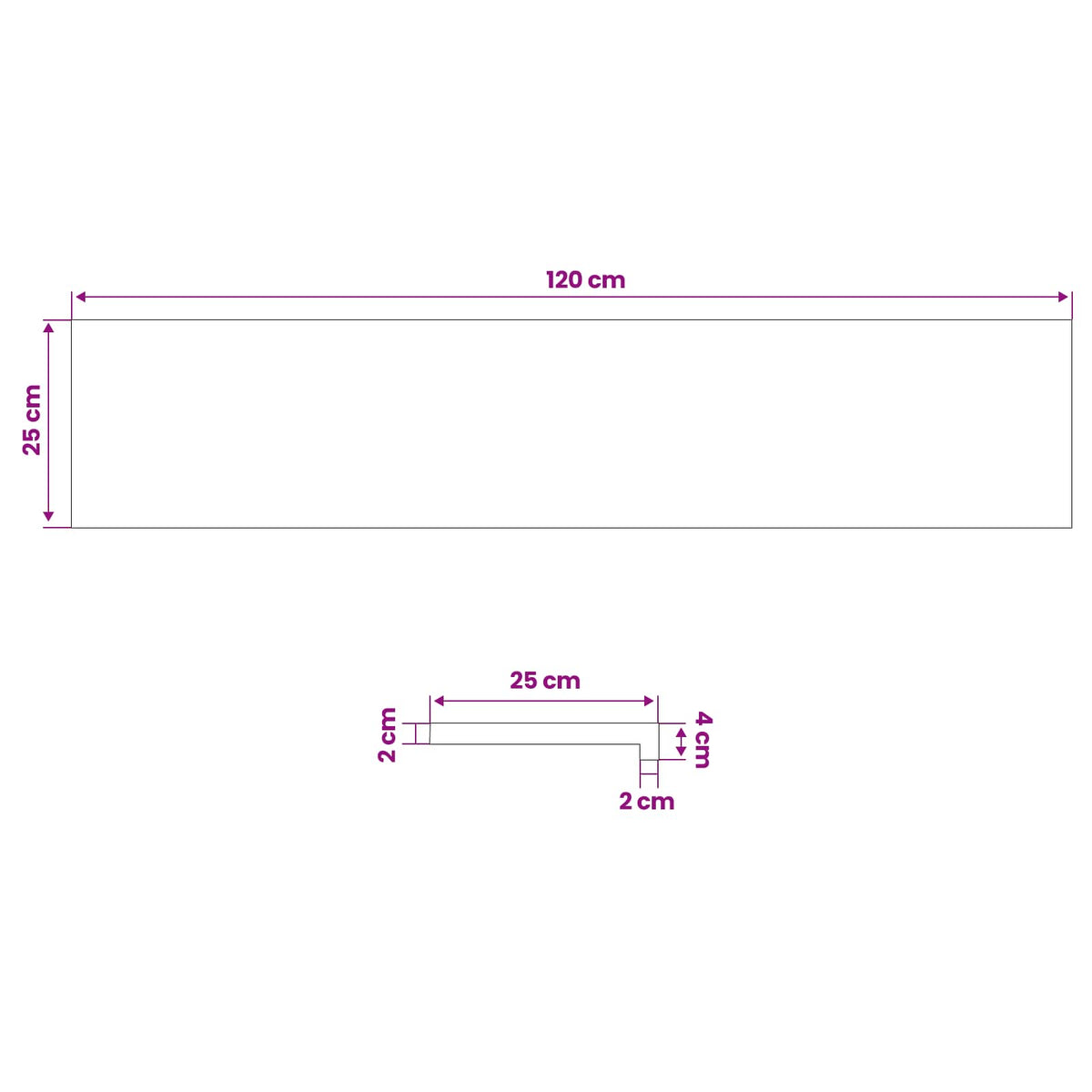 Σκαλοπάτια 8 τεμ. 120 x 25 x 2 cm Μαύρο Στερεό ξύλο οξιάς