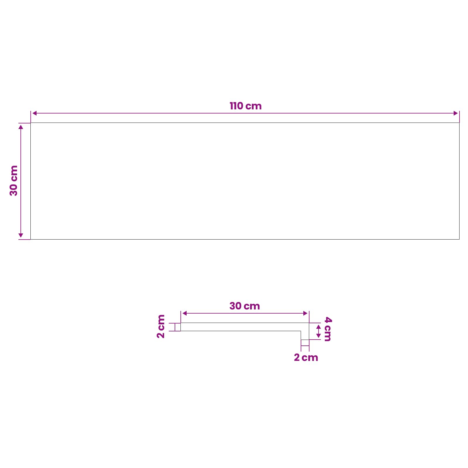 Σκαλοπάτια 12 τεμ. 110 x 30 x 2 cm Βερνίκι Στερεό ξύλο οξιάς - Pakobazaar
