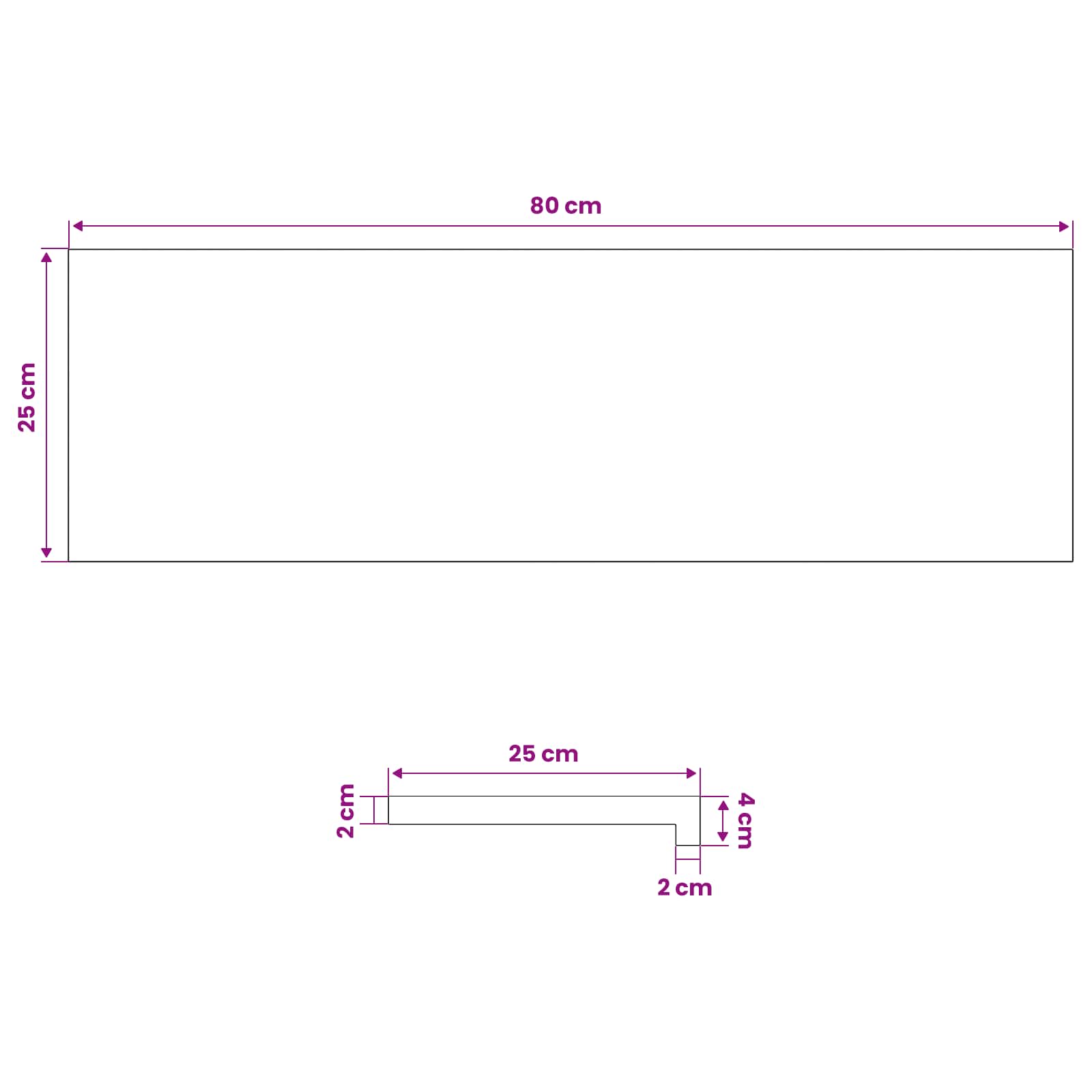 Σκαλοπάτια 16 τεμ. 80 x 25 x 2 cm Σκούρο Καφέ Στερεό ξύλο οξιάς