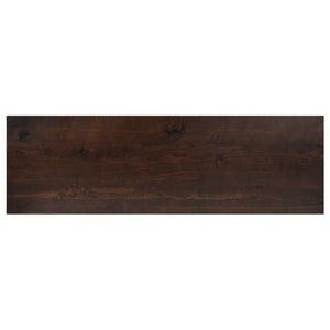 Σκαλοπάτια 16 τεμ. 80 x 25 x 2 cm Σκούρο Καφέ Στερεό ξύλο οξιάς
