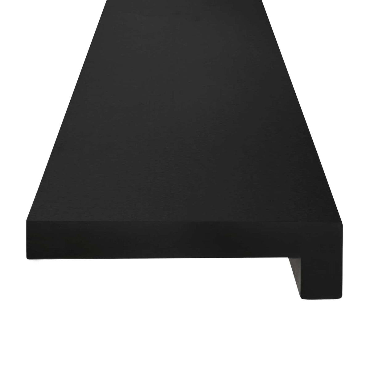 Σκαλοπάτια 16 τεμ. 110 x 25 x 2 cm Μαύρο Στερεό ξύλο οξιάς