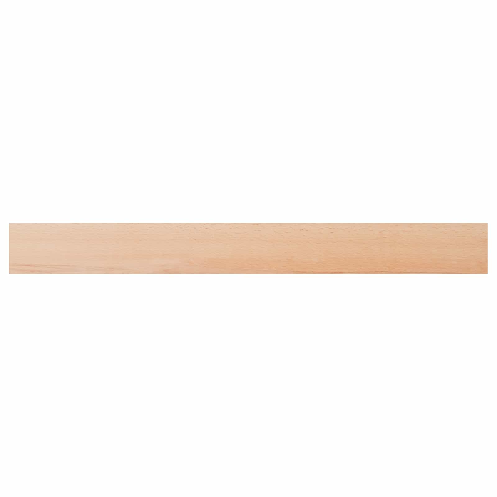 Παράθυρα 2 τμχ. Φυσικό 160 x 15 x 2 cm Στερεό ξύλο οξιάς