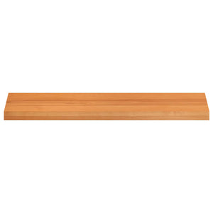 Παράθυρα 2 τμχ. Ανοιχτό καφέ 90 x 25 x 2 cm Στερεό ξύλο οξιάς