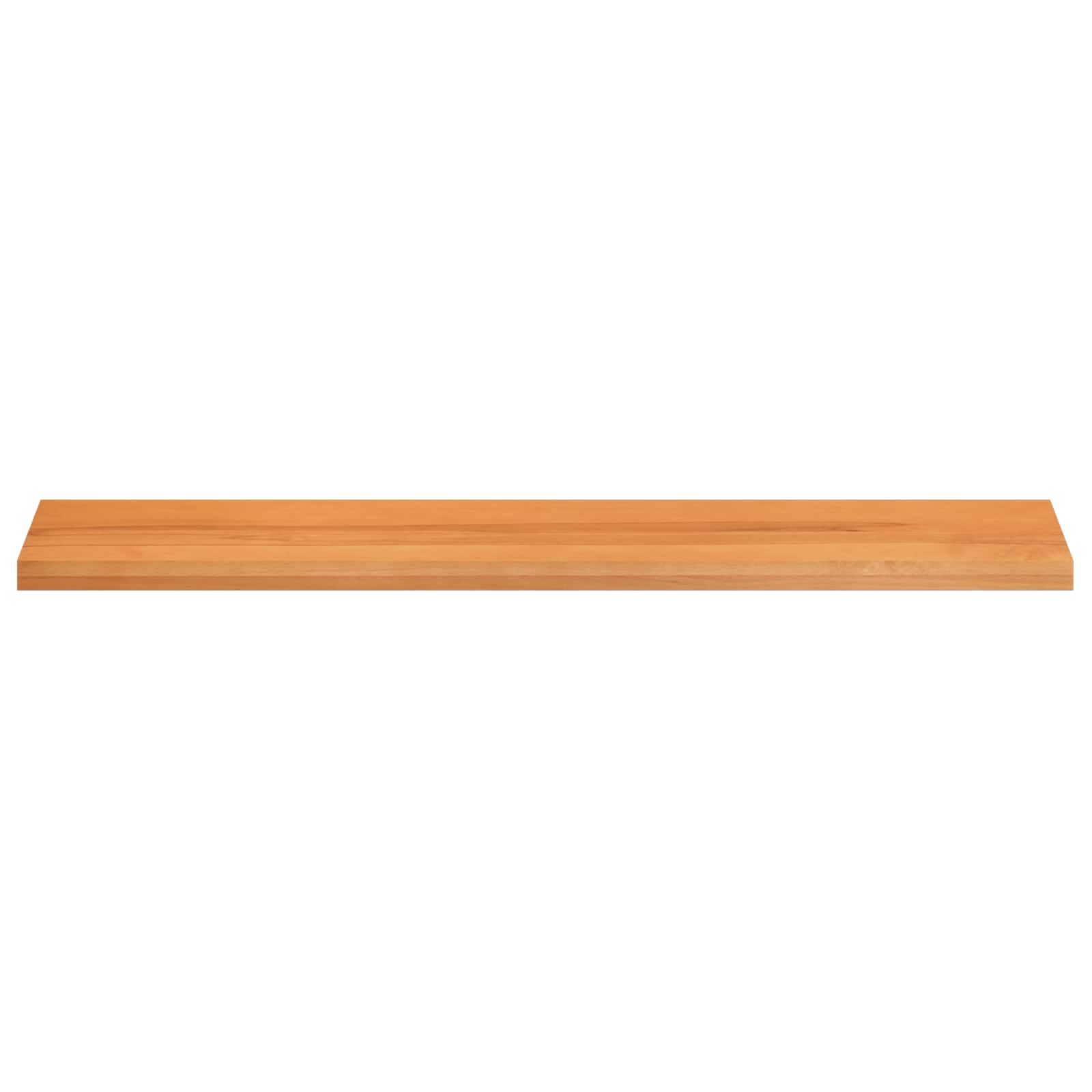 Παράθυρα 2 τμχ. Ανοιχτό καφέ 140 x 25 x 2 cm Στερεό ξύλο οξιάς