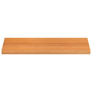 Παράθυρα 2 τμχ. Ανοιχτό καφέ 100 x 40 x 2 cm Στερεό ξύλο οξιάς
