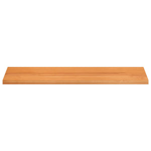 Παράθυρα 2 τμχ. Ανοιχτό καφέ 140 x 40 x 2 cm Στερεό ξύλο οξιάς