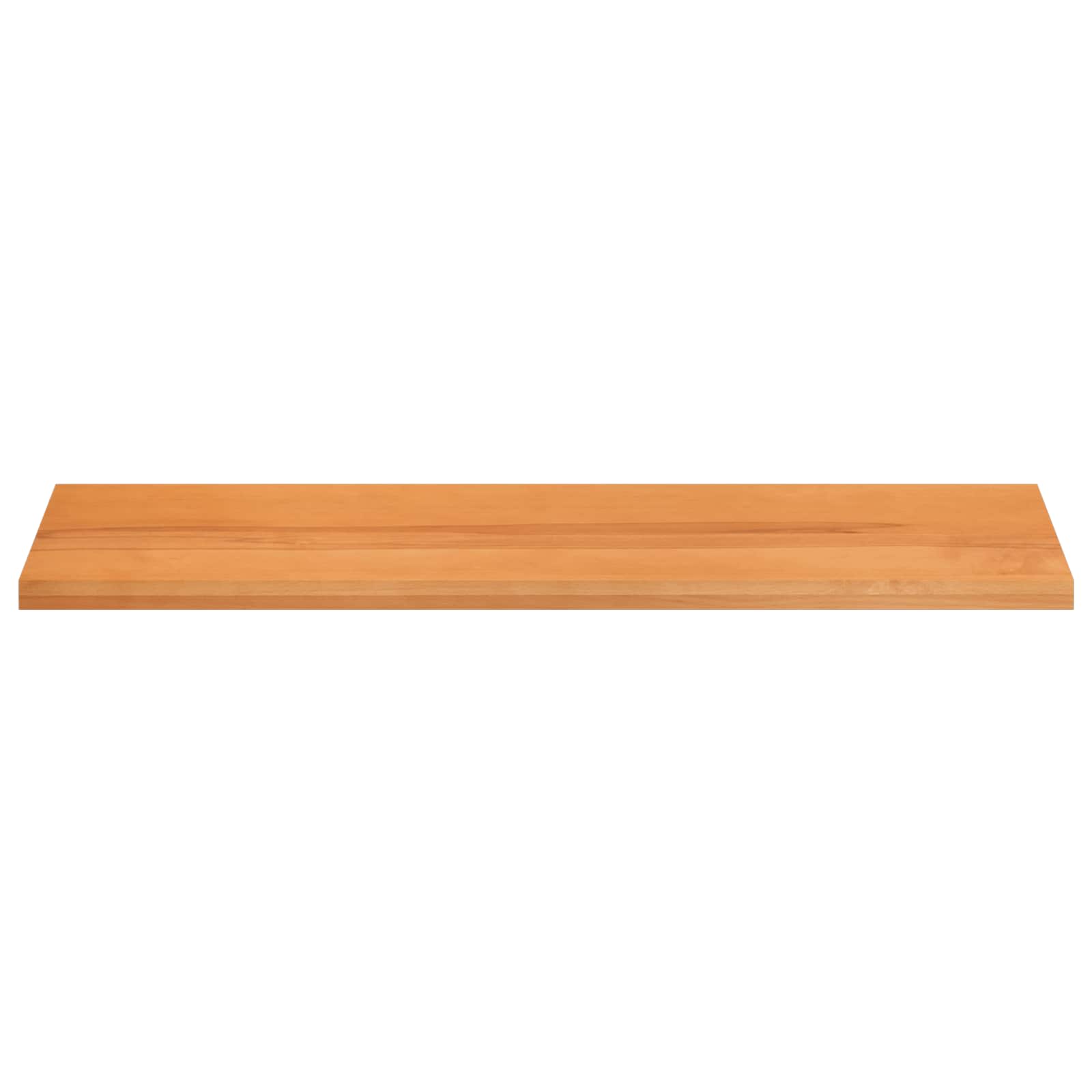 Παράθυρα 2 τμχ. Ανοιχτό καφέ 160 x 40 x 2 cm Στερεό ξύλο οξιάς
