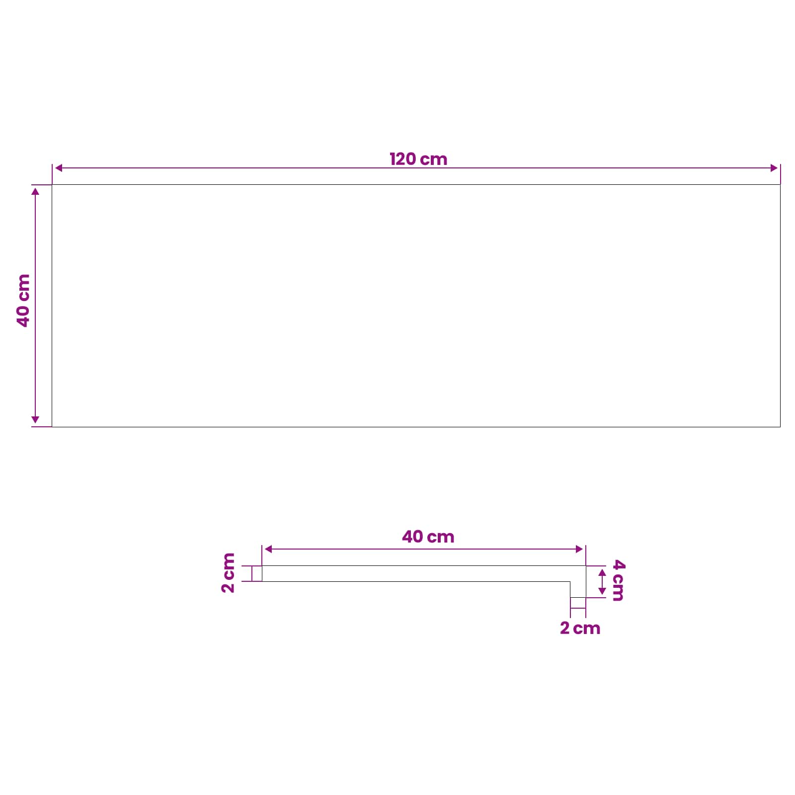 Παράθυρα 2 τμχ. Λακαρισμένο 120 x 40 x 2 cm Στερεό ξύλο οξιάς - Pakobazaar