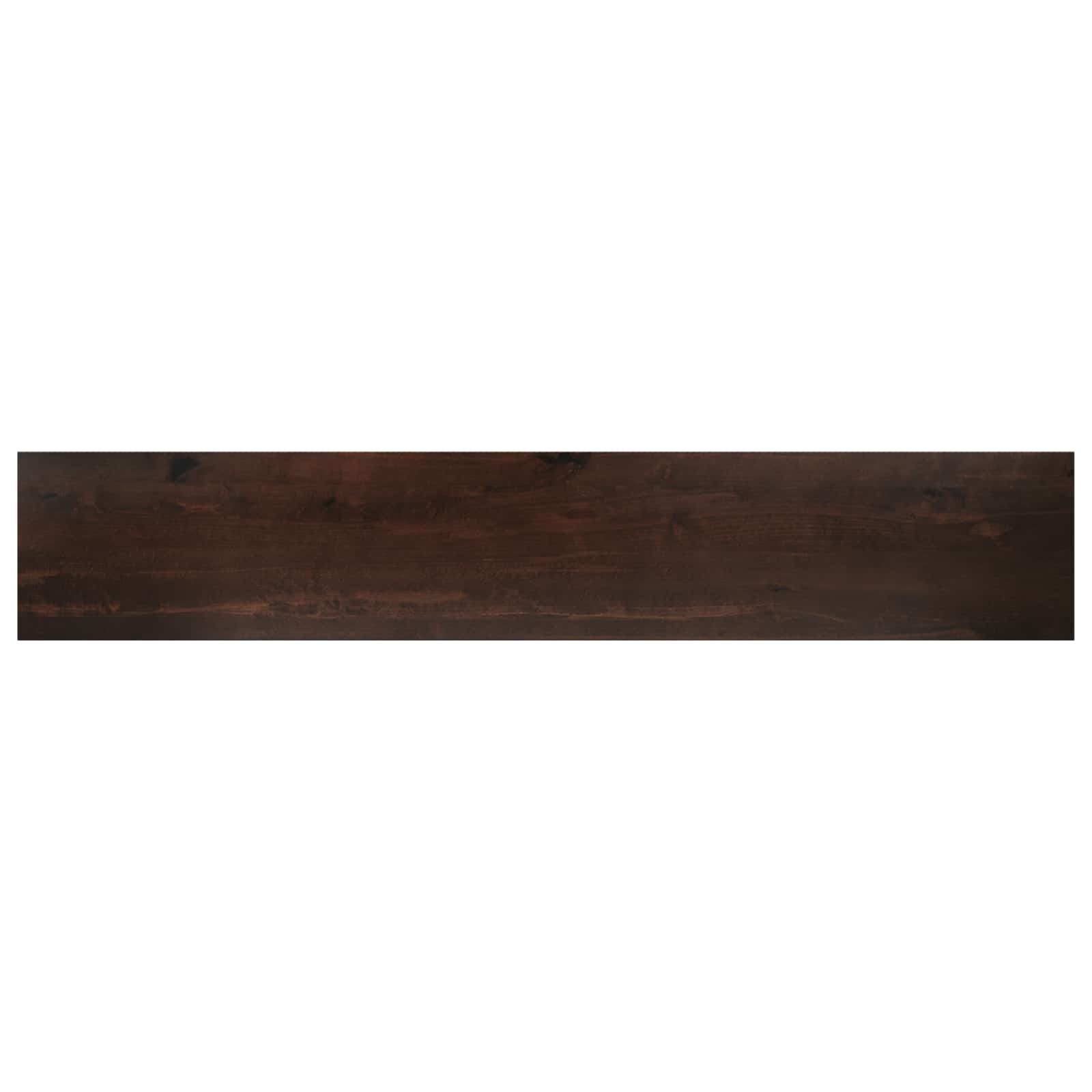 Παράθυρα 2 τμχ. Σκούρο Καφέ 140 x 25 x 2 cm Στερεό ξύλο οξιάς