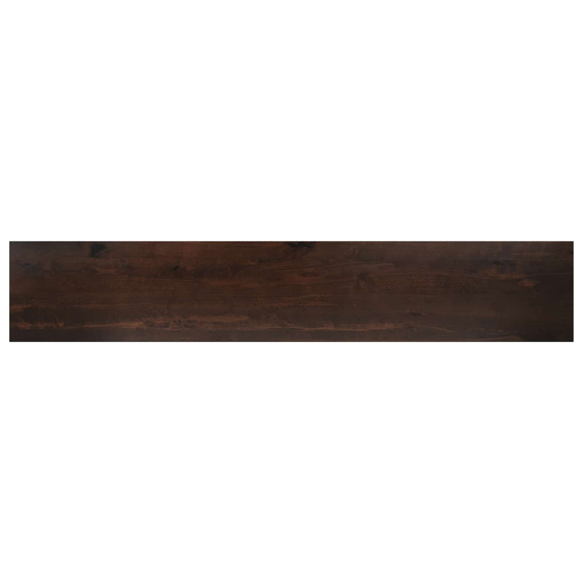 Παράθυρα 2 τμχ. Σκούρο Καφέ 160 x 25 x 2 cm Στερεό ξύλο οξιάς