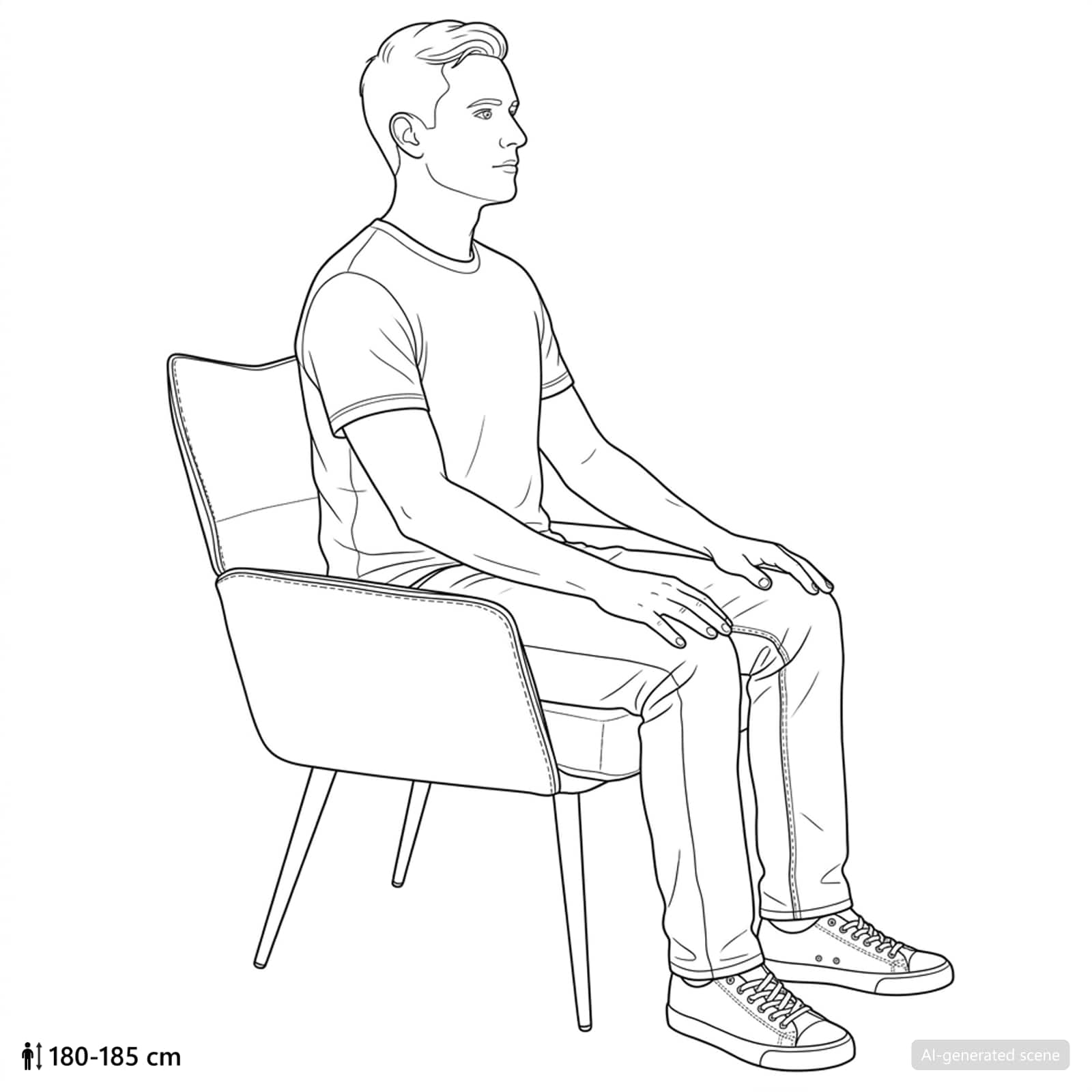 Πολυθρόνα Κόκκινο Τεχνητό Δέρμα - Pakobazaar