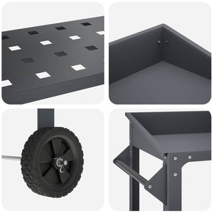 Τραπέζι Φυτεύσεων με Ρόδες 96 x 50 x 89 εκ. - Pakobazaar
