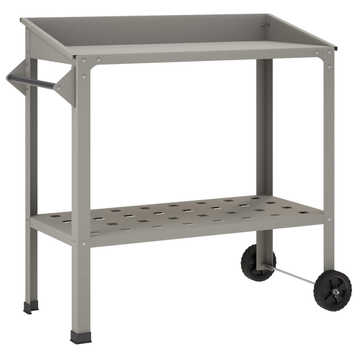 Τραπέζι Φυτεύσεων με Ρόδες Σκ rusty 96 x 50 x 89 εκ.