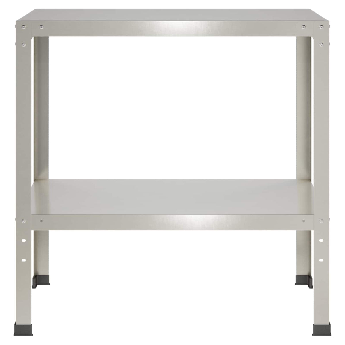 Τραπέζι φύτευσης 60 x 50 x 80 cm Ανοξείδωτο Ατσάλι Ασημί