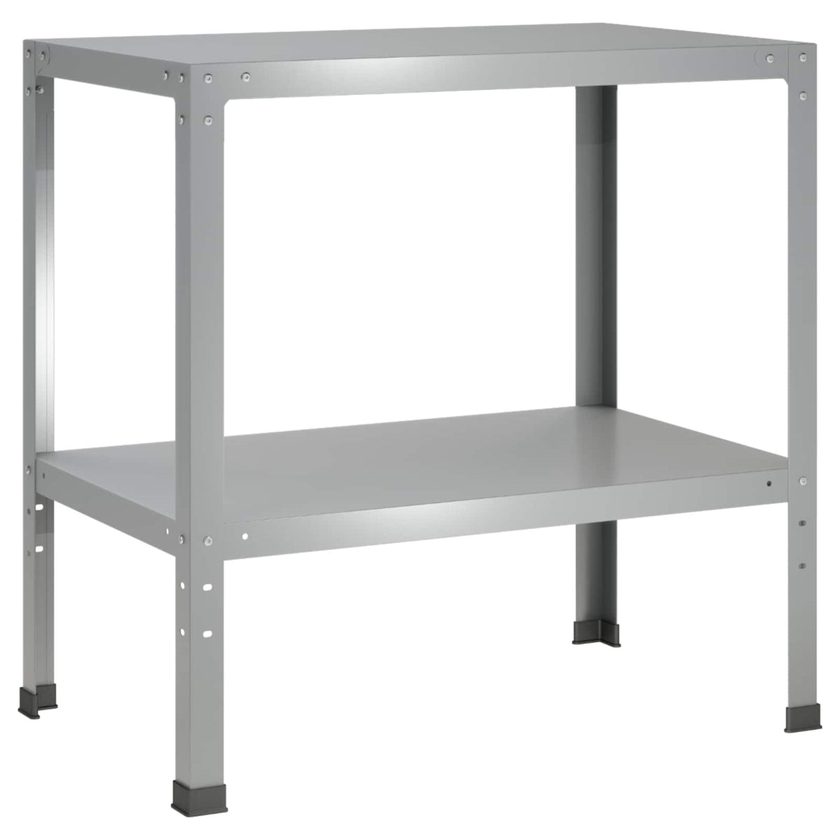 Τραπέζι φύτευσης 60 x 50 x 80 cm Γαλβανισμένος Χάλυβας Ασημί