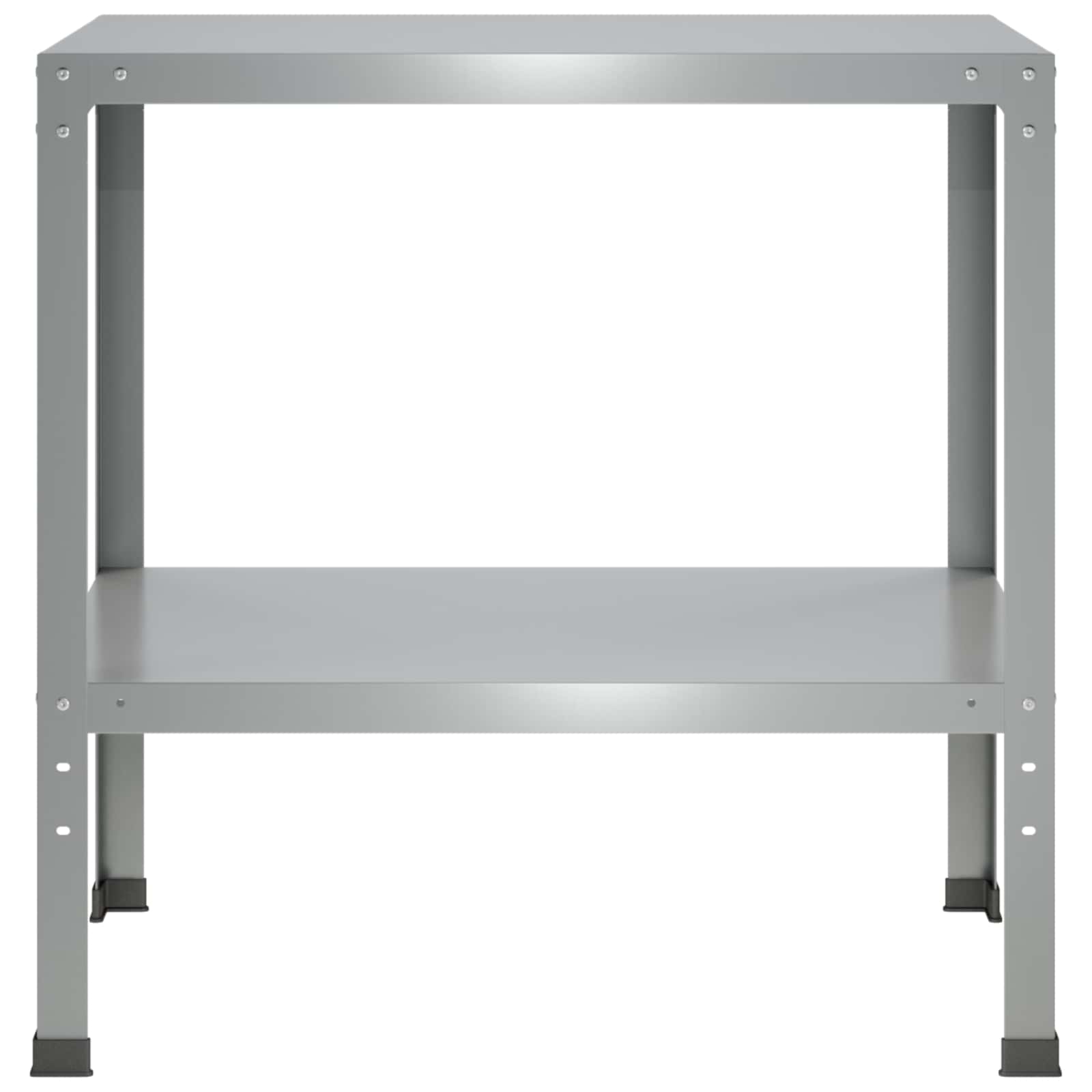 Τραπέζι φύτευσης 60 x 50 x 80 cm Γαλβανισμένος Χάλυβας Ασημί