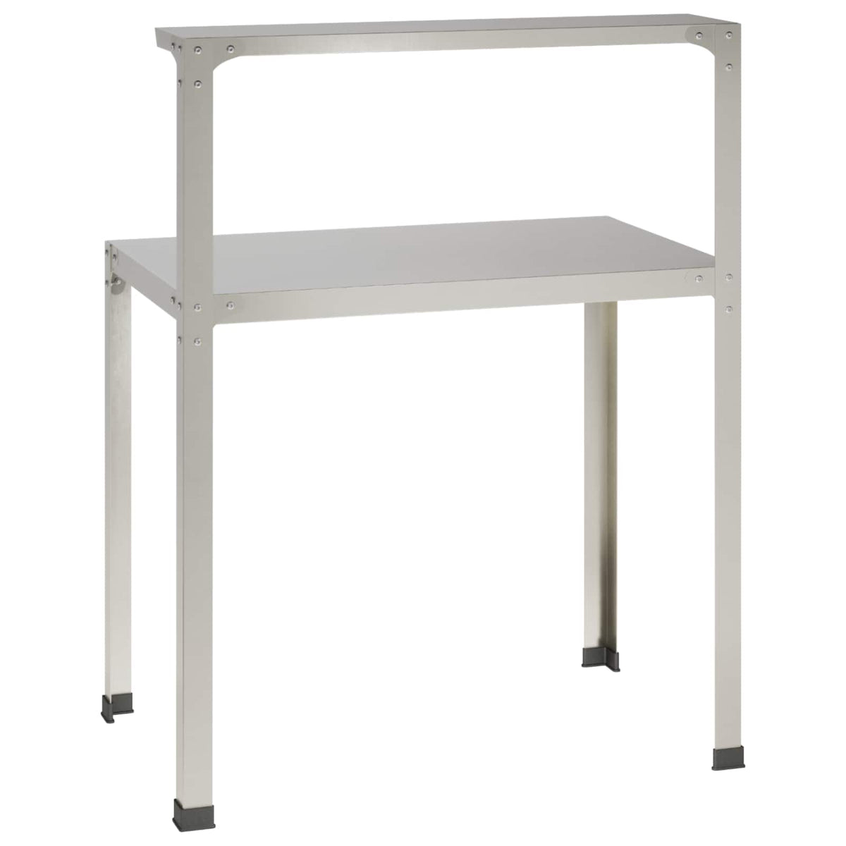 Τραπέζι φύτευσης 100 x 50 x 104 cm Ανοξείδωτο Ατσάλι Ασημί