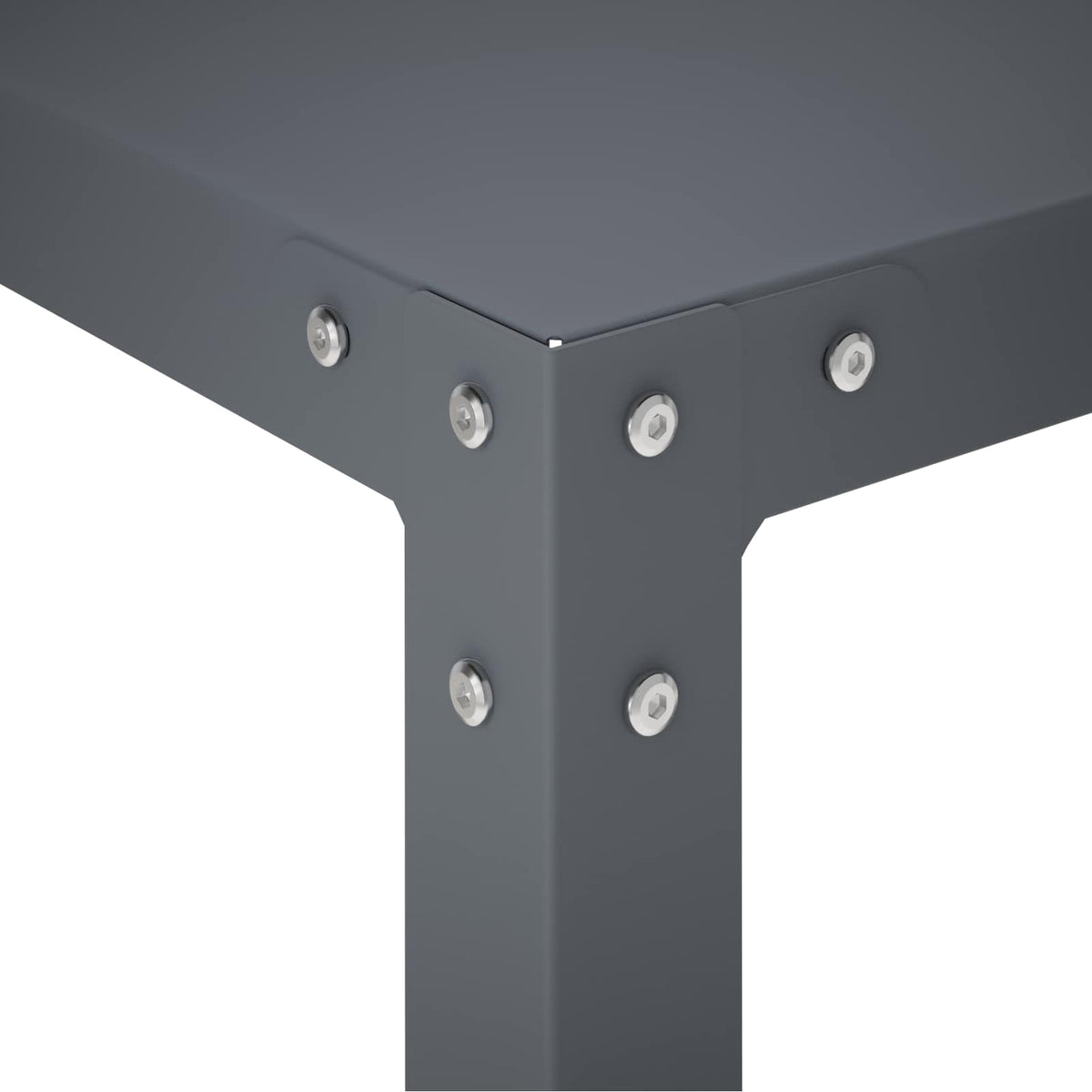 Τραπέζι φύτευσης 80 x 50 x 104 cm Χάλυβας με επίστρωση πούδρας - Pakobazaar