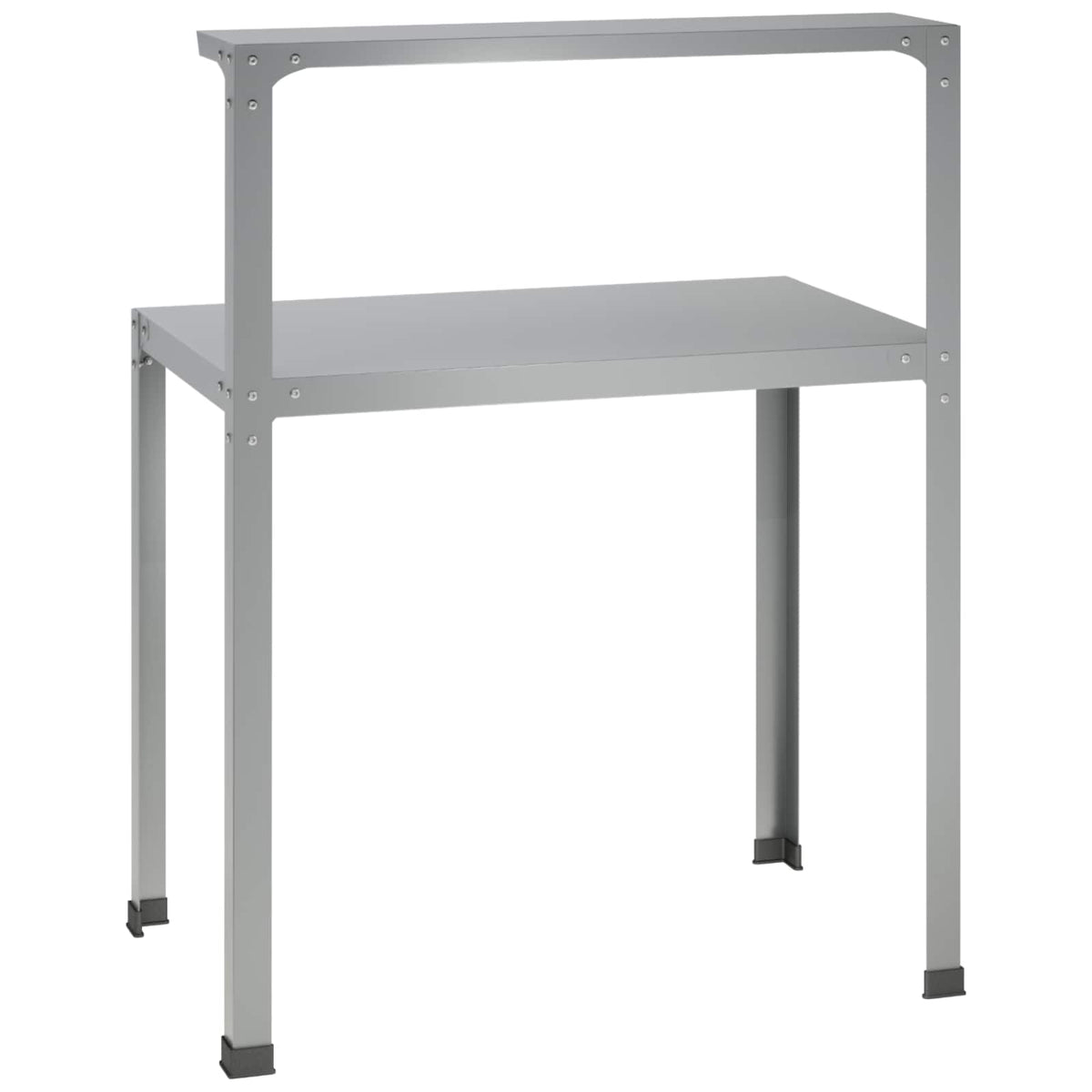 Τραπέζι φύτευσης 80 x 50 x 104 cm Γαλβανισμένος Χάλυβας Ασημί