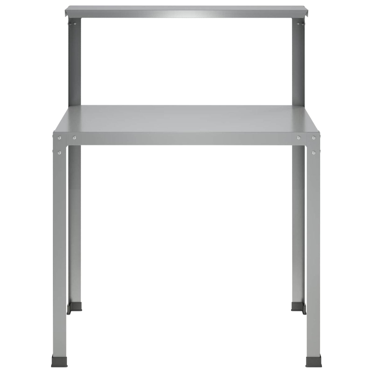 Τραπέζι φύτευσης 80 x 50 x 104 cm Γαλβανισμένος Χάλυβας Ασημί